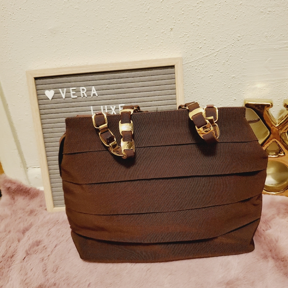 Salvatore Ferragamo Vintage Vara Nylon Bag
